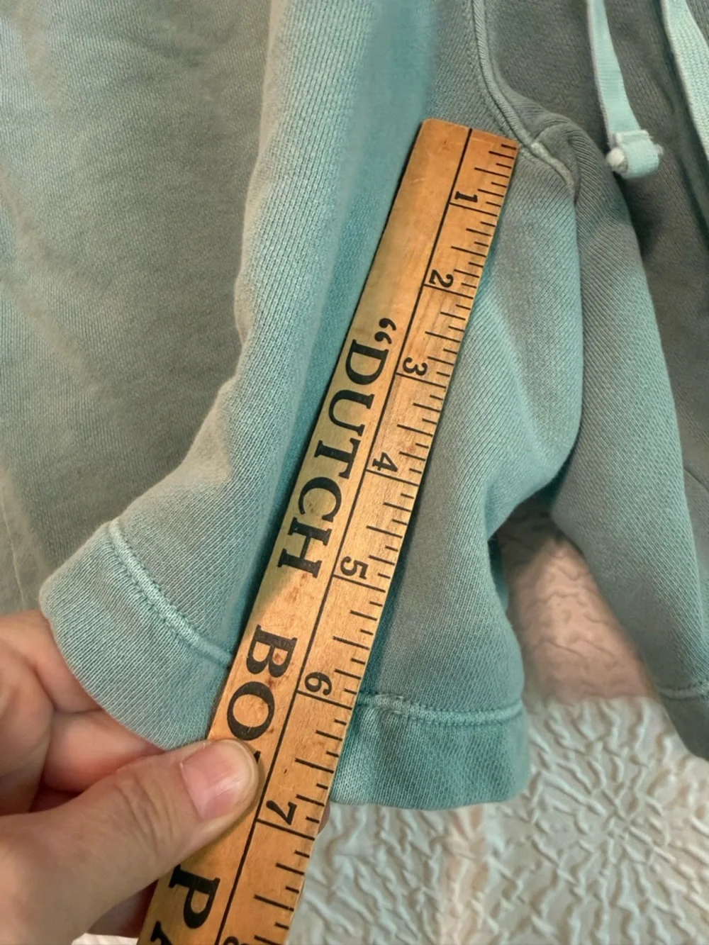 Vineyard Vines Washed Soft Teal Sweat Shorts with Drawstring, Large - Picture 7 of 7
